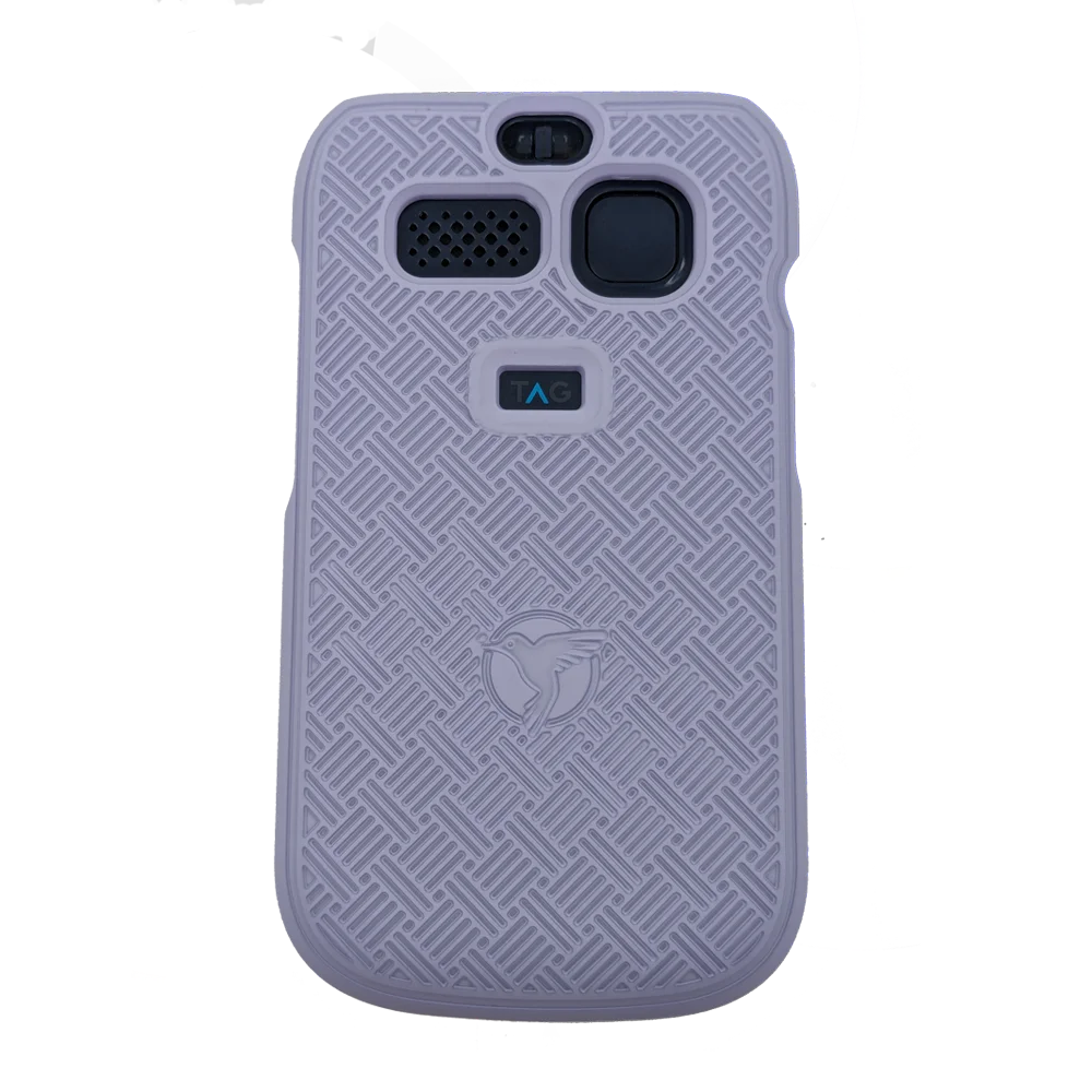 Hard Shell Cover with Holster for Sunbeam F1 Horizon Flip Phones (Black or Blue)