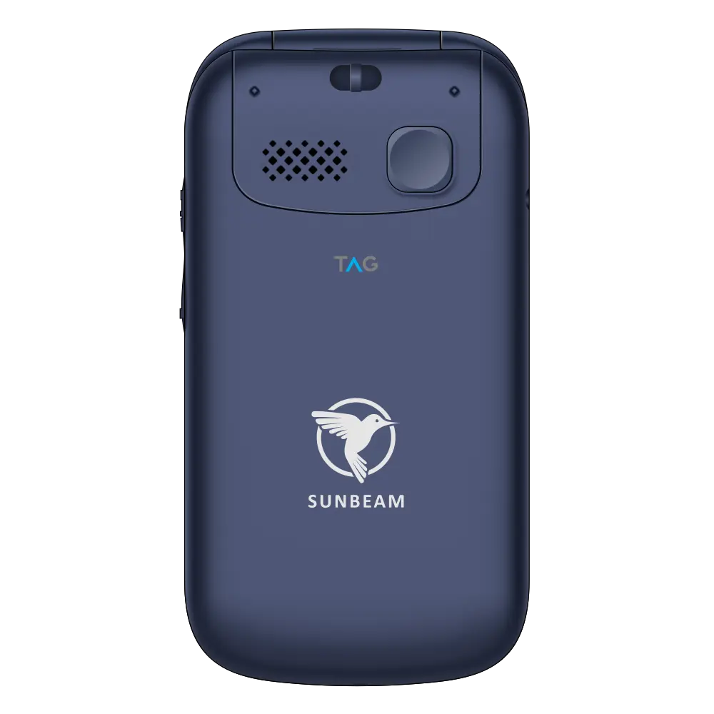 Sunbeam F1 Horizon Finch – Flip Dumb Touch Screen Phone with Talk and Text