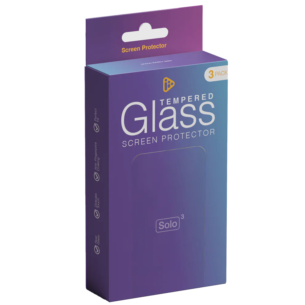 24six Solo3 MP3 Player Package Includes a Case and 3 Screen Protectors