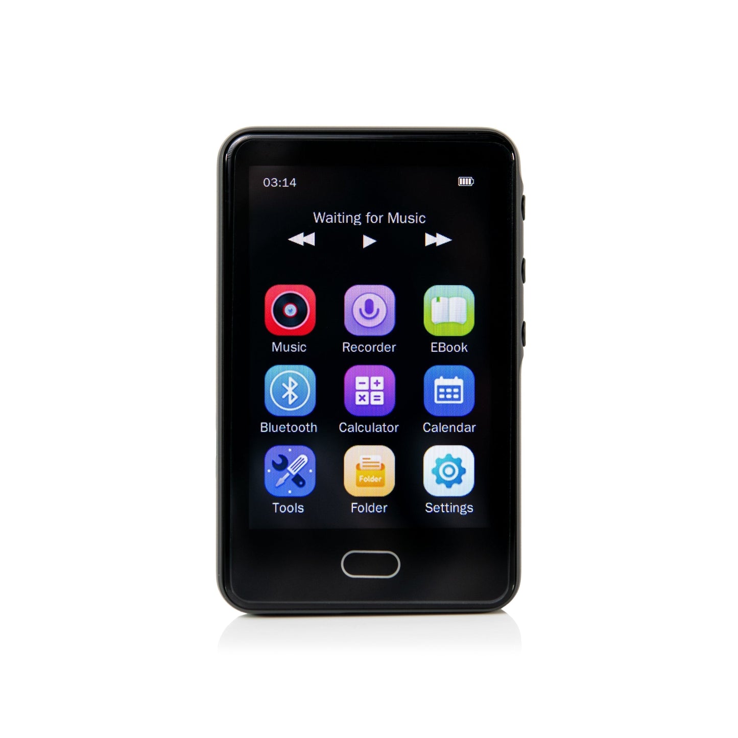 Getko Tech ZED5 Kosher 32 GB MP3 Player With Touch Screen And Touch Keyboard