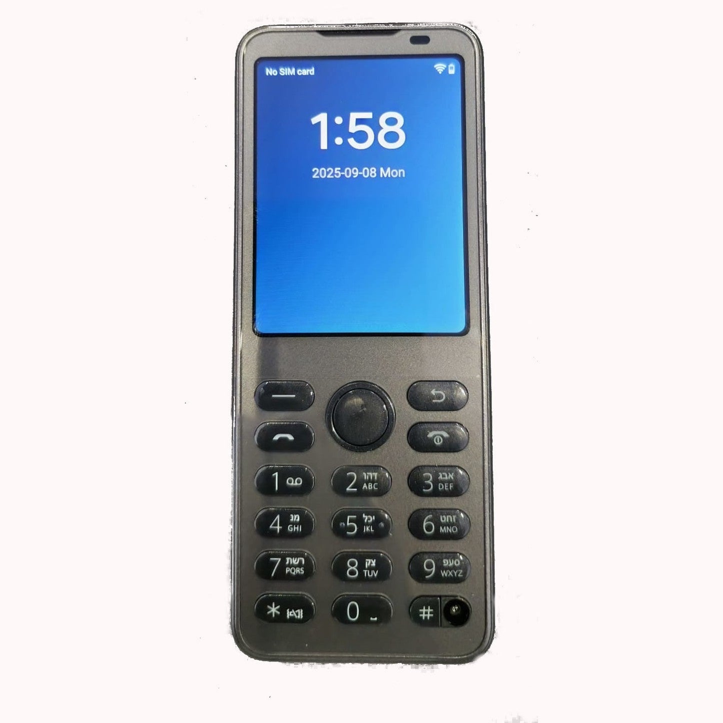 eKo F30 Kosher Bar Phone - Blue Version With Talk and Text Only