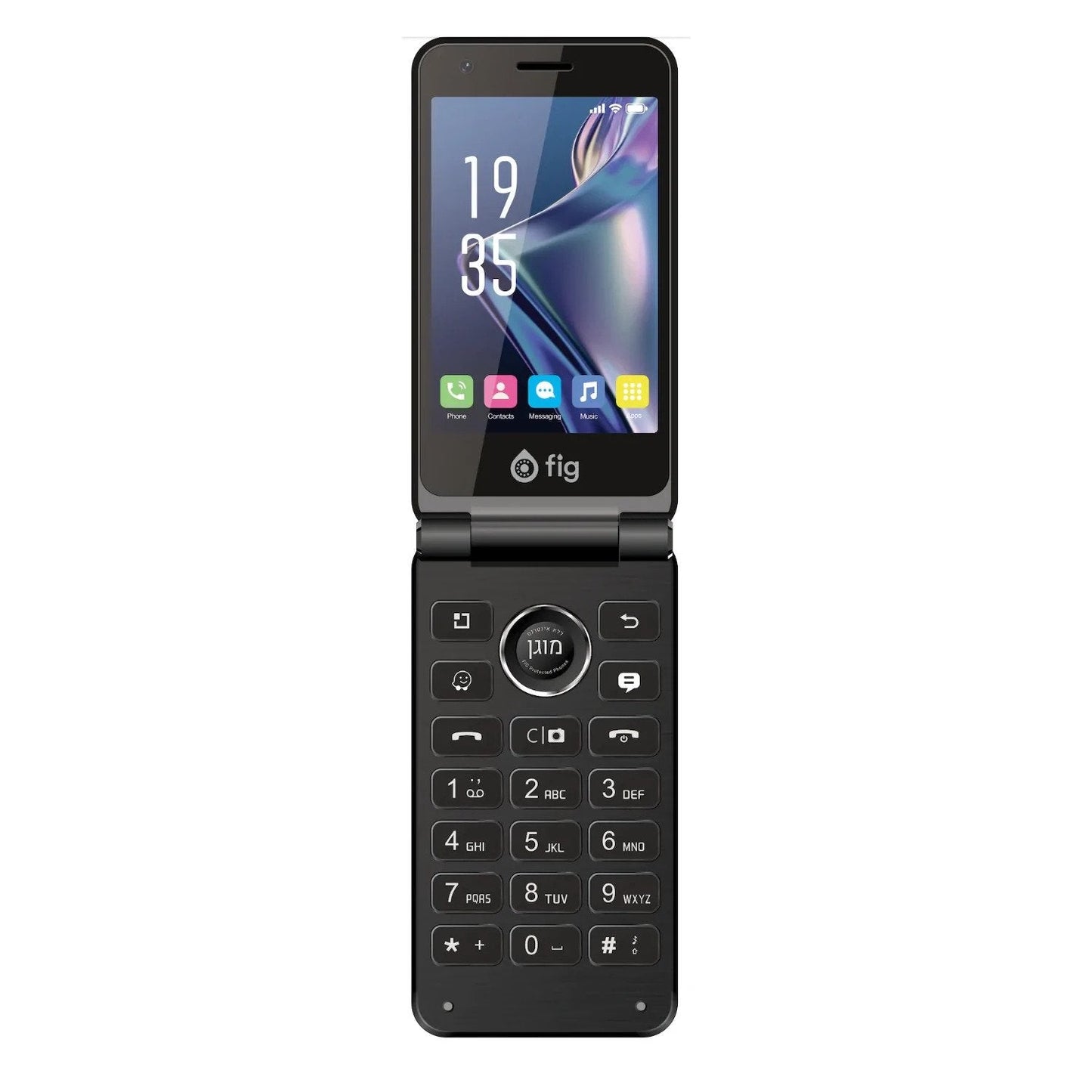 FIG Flip ll X Kosher Phone With a Touch Screen and Waze and on Screen Keyboard 128 GB