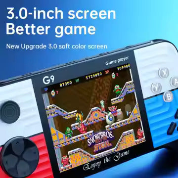 Getko G9 Game Console - Over 600 Retro Games No Internet Access