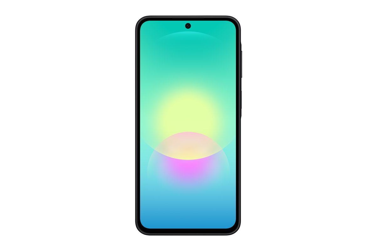 Samsung Galaxy A27 5G in Black, front view, configured as a Grow Phone