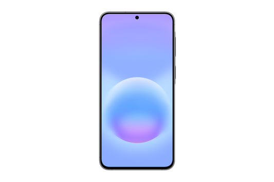 Samsung Galaxy A57 5G in Awesome Gray, front view, configured as a Grow Phone